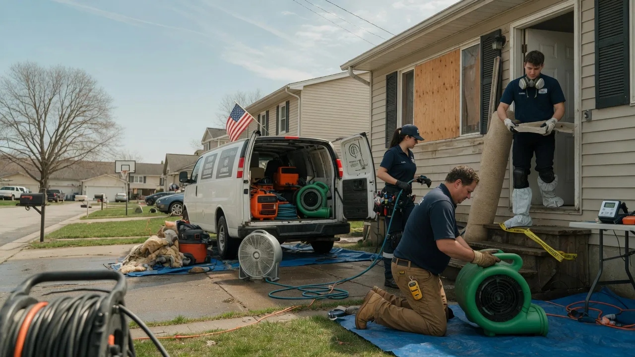 Water Damage Restoration in Victoria, MN near me